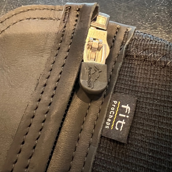 NWT* ProChaps The Fit half chaps black 18” length, XL Calf (see size chart) - Picture 8 of 16